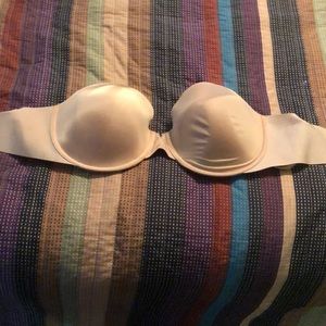 Victoria Secret Strapless Bra 34 DDD